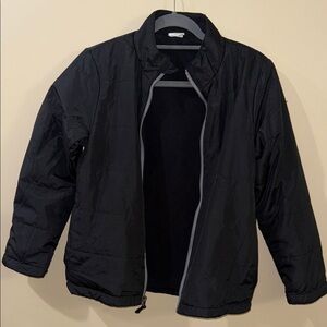 Men's Black Quilted Jacket